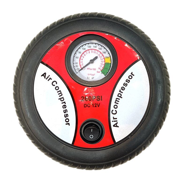 کمپرسور هوا طرح تایر مدل dc12v